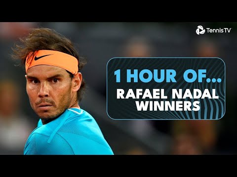 1 HOUR Of Rafael Nadal WINNERS! 🤩