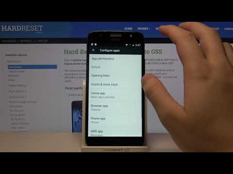 MOTOROLA Moto G5S – Customize App Settings & Change App Permissions