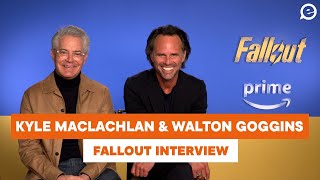 Kyle MacLachlan & Walton Goggins on their new Amazon Prime show 'Fallout'