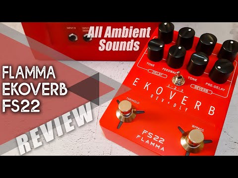 Flamma FS22 Ekoverb Delay + Reverb Pedal image 9