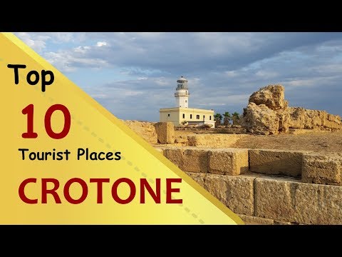 "CROTONE" Top 10 Tourist Places | Crotone Tourism | ITALY