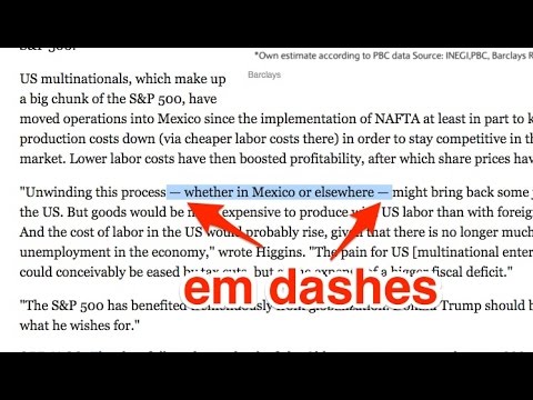 How to use em dashes, ellipses, and parentheses
