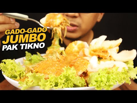 MUKBANG GADO GADO JUMBO PAK TIKNO KULINER KHAS SURABAYA