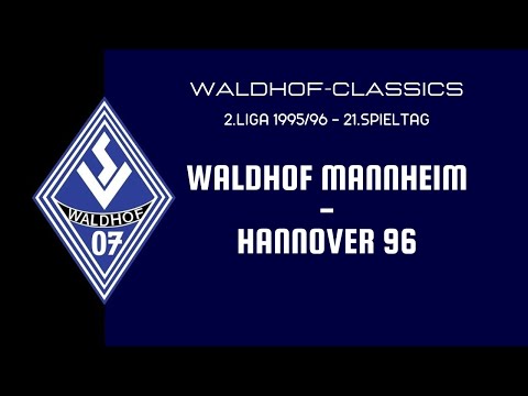 1995/96 | SV Waldhof Mannheim - Hannover 96