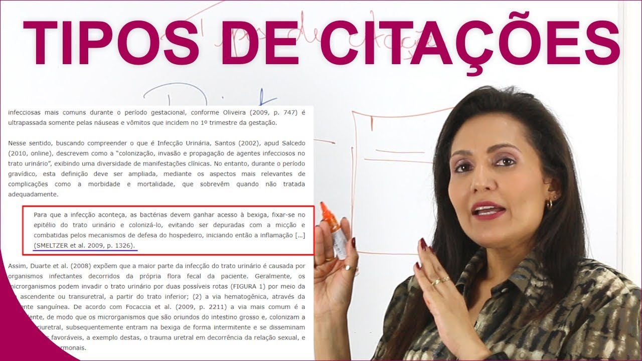 Tipos de Citações - Revista Científica Multidisciplinar Núcleo do Conhecimento