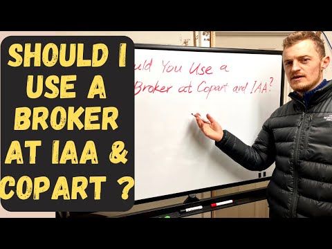 Using a Broker to Buy Salvage Cars at Copart and IAA...