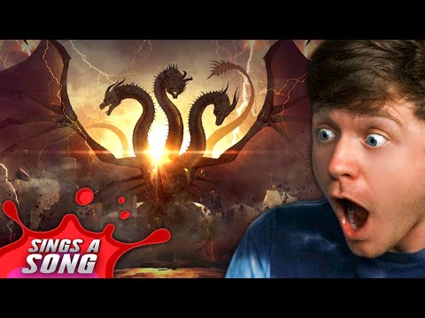 Reacting to KING GHIDORAH Sings a SONG! (Crazy)