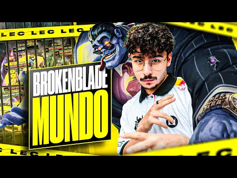 BROKENBLADE LOCKS IN DR. MUNDO - G2 VS BDS - LEC SUMMER 2025