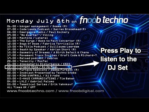 CrapNO#16 Podcast - DJ Ze MigL Set @ Fnoob