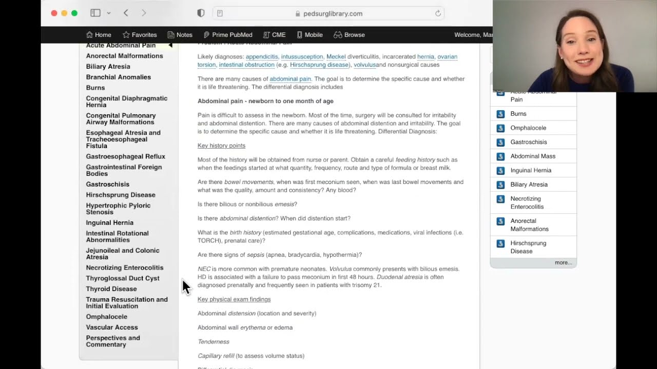 Pediatric Surgery Resident and Student handbook