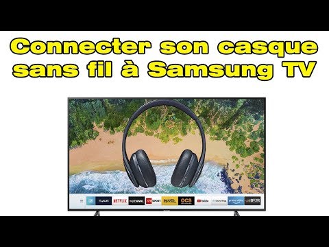 Comment brancher et connecter mon casque bluetooth a ma TV Samsung
