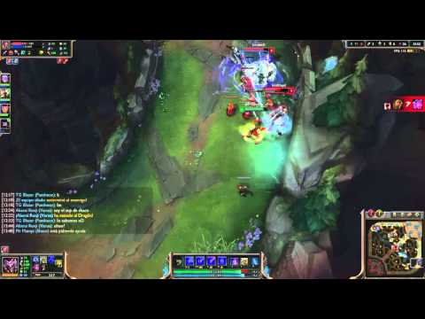 AP Shaco support and Varus get 2 kills