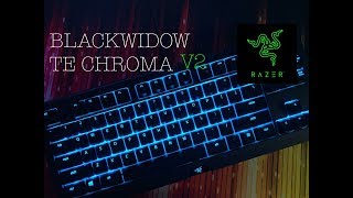 ［開封］[RAZER ] BLACKWIDOW TE CHROMAV2