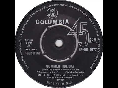 UK no. 1, (168a) Cliff Richard & The Shadows - Summer Holiday
