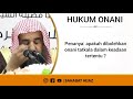 Hukum Onani Masturbasi Syaikh Sulaiman Ar Ruhaili