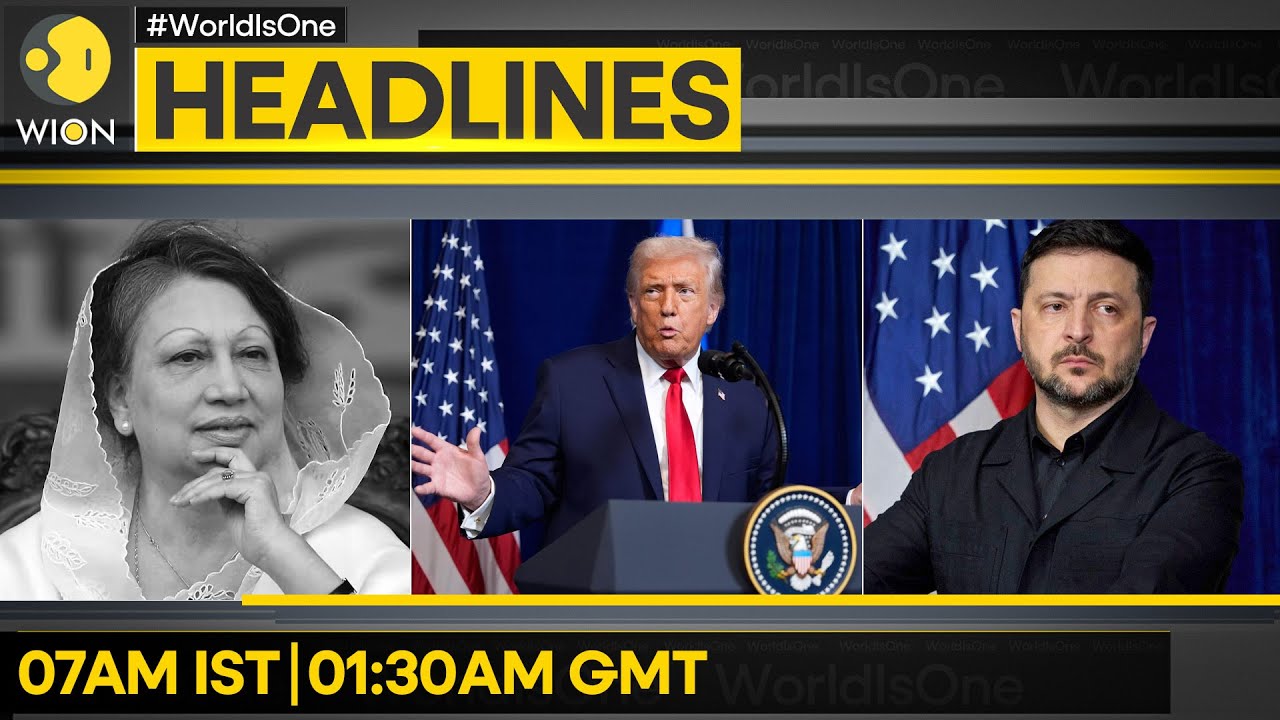 'Trump Expressed No Concern on Post-Truce Strikes' | Khaleda Zia's Funeral Today | WION HEADLINES