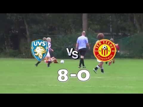 Uvs Leiden vs Ter Leede Sassenheim 8:0 Samenvatting 17-09-2016