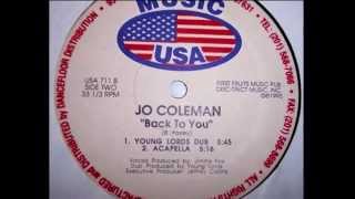 Jo Coleman - Back To You (Young Lords Dub)