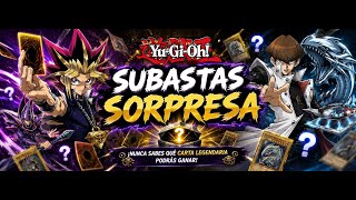 🎴🔥 ¡HOY TENEMOS SUBASTAS SORPRESA DE YU-GI-OH! 🔥🎴 2° Edición