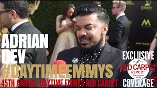 Adrian Dev #Westworld interviewed at the 45th Annual Daytime Emmy Awards #NATAS #DaytimeEmmys video