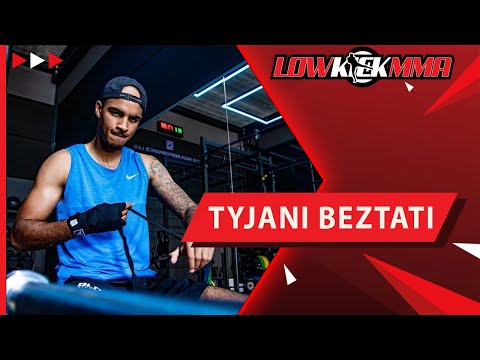 GLORY Kickboxing Lightweight Champion Tyjani Beztati ready for his GLORY 84 match against Petch