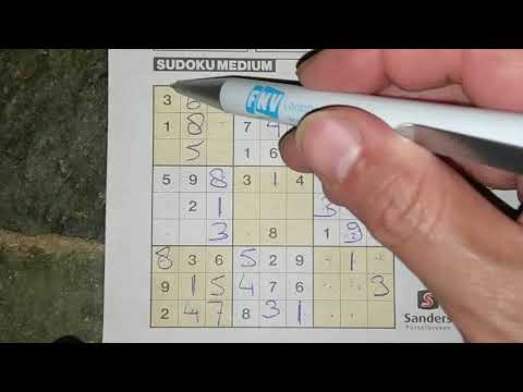 Watch & Learn to solve a Medium Sudoku puzzle (with a PDF file) 05-11-2019