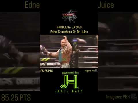 🇧🇷 Curta e comenta! 🤠👍🏻 Ednei Caminhas x On Da Juice - PBR Duluth 2023 #rodeio #rodeo #shorts