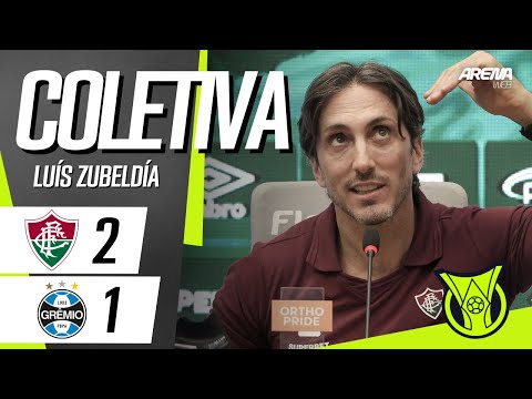 COLETIVA LUIS ZUBELDÍA | COM IMAGENS | Fluminense x Grêmio - Brasileirão 2026
