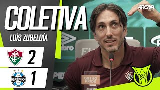 COLETIVA LUIS ZUBELDÍA | COM IMAGENS | Fluminense x Grêmio - Brasileirão 2026