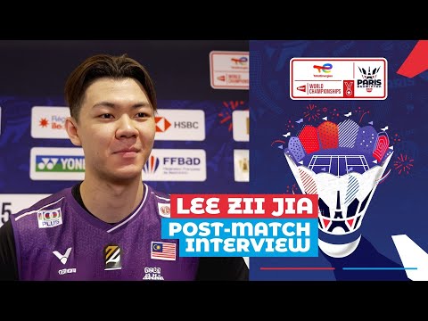 Lee Zii Jia reflects on first match in five months | #Paris2025