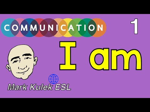 I Am - English Communication (#1) | Learn English - Mark Kulek ESL