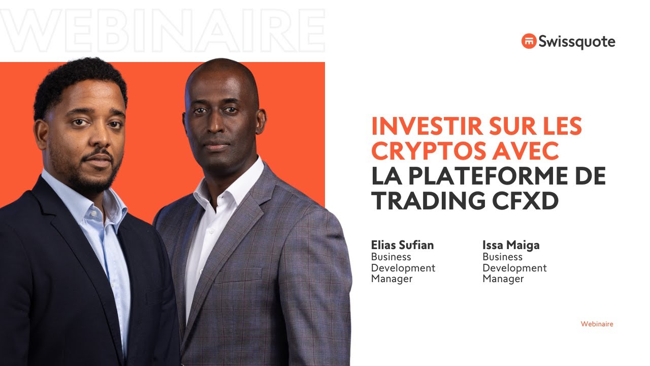 Investir sur les cryptos avec la plateforme de trading CFXD | Swissquote