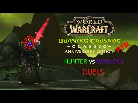 Hunter vs Warlock Duels | TBC Classic PTR PvP