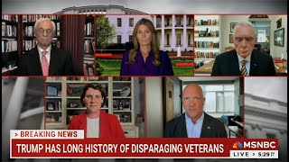 MSNBC: DEADLINE WHITE HOUSE - AUGUST 16, 2024 - TRUMP DISPARAGES VETERANS