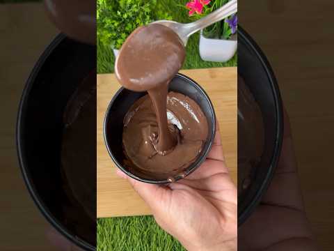 How To Perfectly Melt Chocolate Without Microwave | Double Boiler Process #shorts #viral #youtube