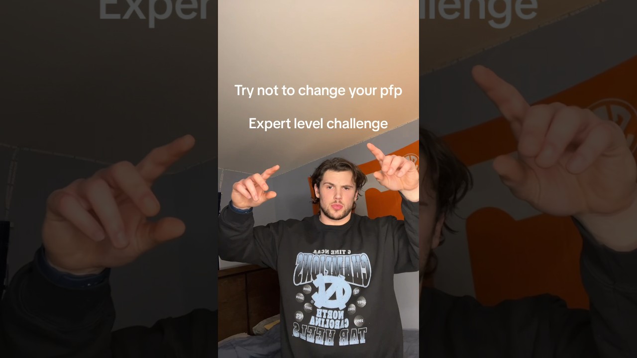 Try not to change your pfp expert level challenge