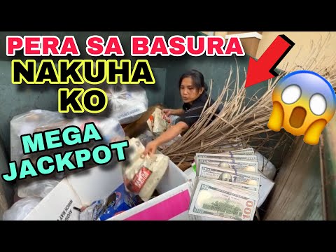 Dumpster diving Pera sa Basura Nakuha ko Mega Jackpot