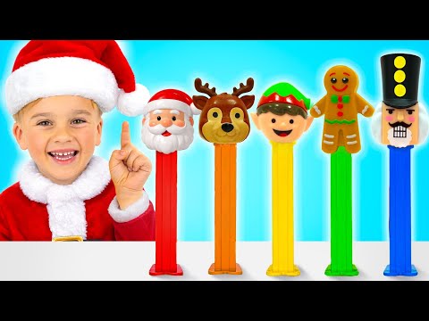 Kids turn into Superheroes - Christmas Toys story for children