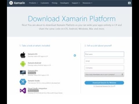 1 Xamarin Android Setting up Xamarin