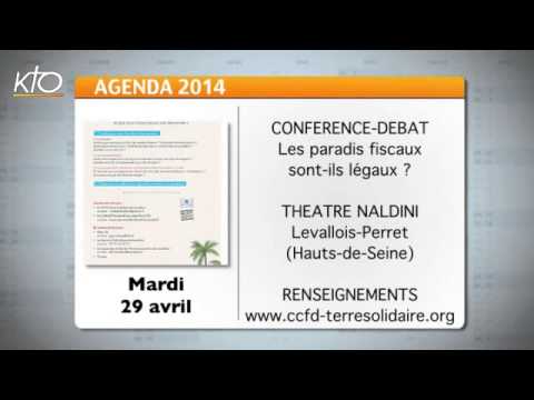 Agenda du 25 avril 2014