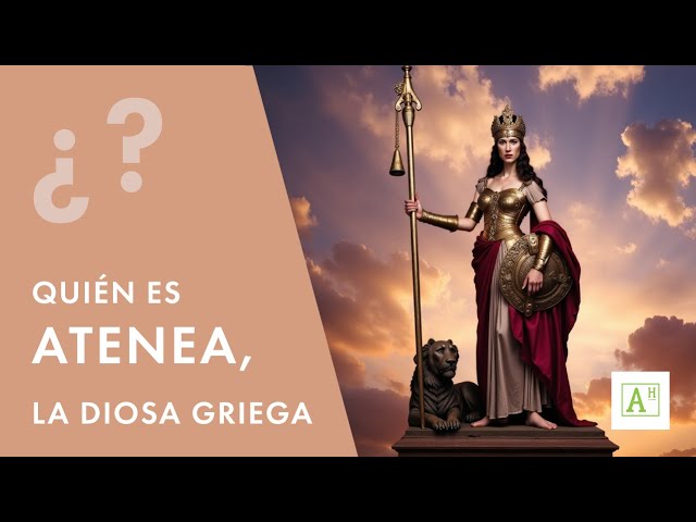 Vídeo relacionado con Athena Minerva - Figura de diosa griega romana gris de pátina de 24,5 cm