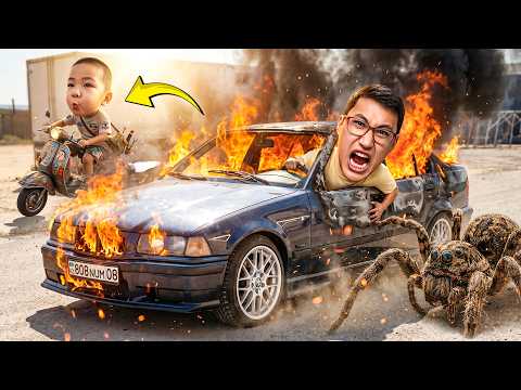 Күн ыстыққа бмв өртенді 🔥 Диас жаңа транспорт алды 🚂