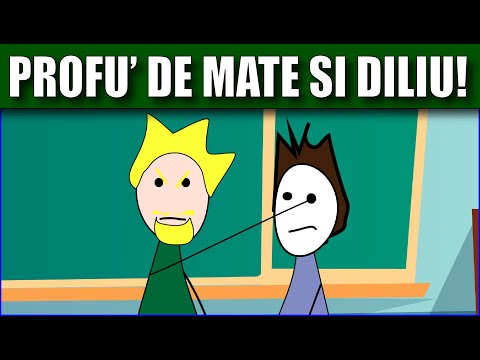 PROFU' DE MATE - DILIU SI BILELE DE MOUSE!