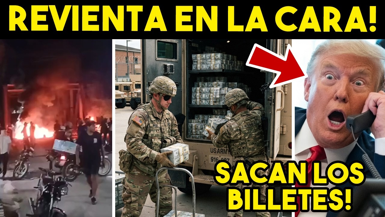 Pesadilla total! TRUMP ORDENA RETIRADA, caen N4RC0 aliados. EEUU se lleva todo.