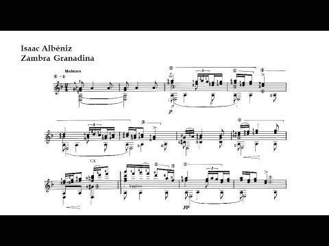 Isaac Albéniz. Zambra Granadina