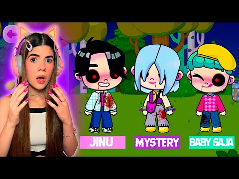 NEVER believe JINU, BABY SAJA, MYSTERY, ROMANCE, and ABBY in Avatar World⚠️ (SAJA BOYS🫣) | Ani Cat😻