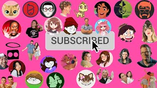 My Top 100+ Favorite YouTubers! (Full List + Links to Everyone I'm Subscribed To!)