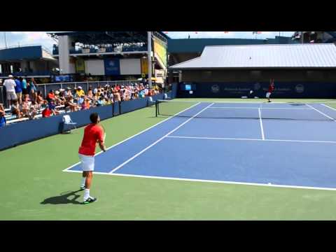 Stanislas Wawrinka vs  Grigor Dimitrov - Set Play - 2013 Cincinnati Open