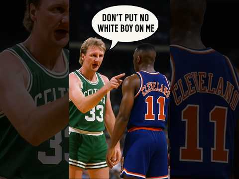 The Coldest Trash Talk in NBA History 😮‍💨🔥 Larry Bird