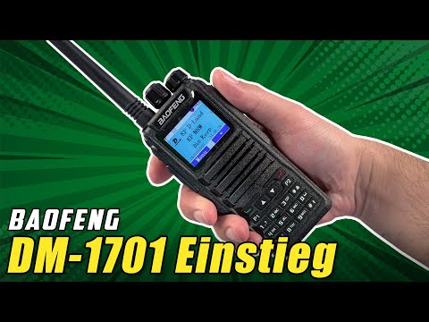 Baofeng DM-1701 📱 Günstiger Einstieg in den DMR Funk
